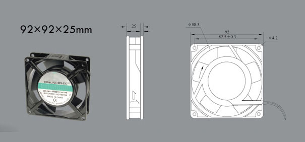 92×92×25mm