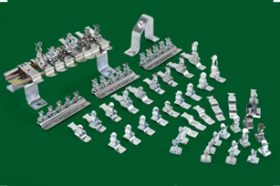 C45导轨安装式屏蔽夹系列